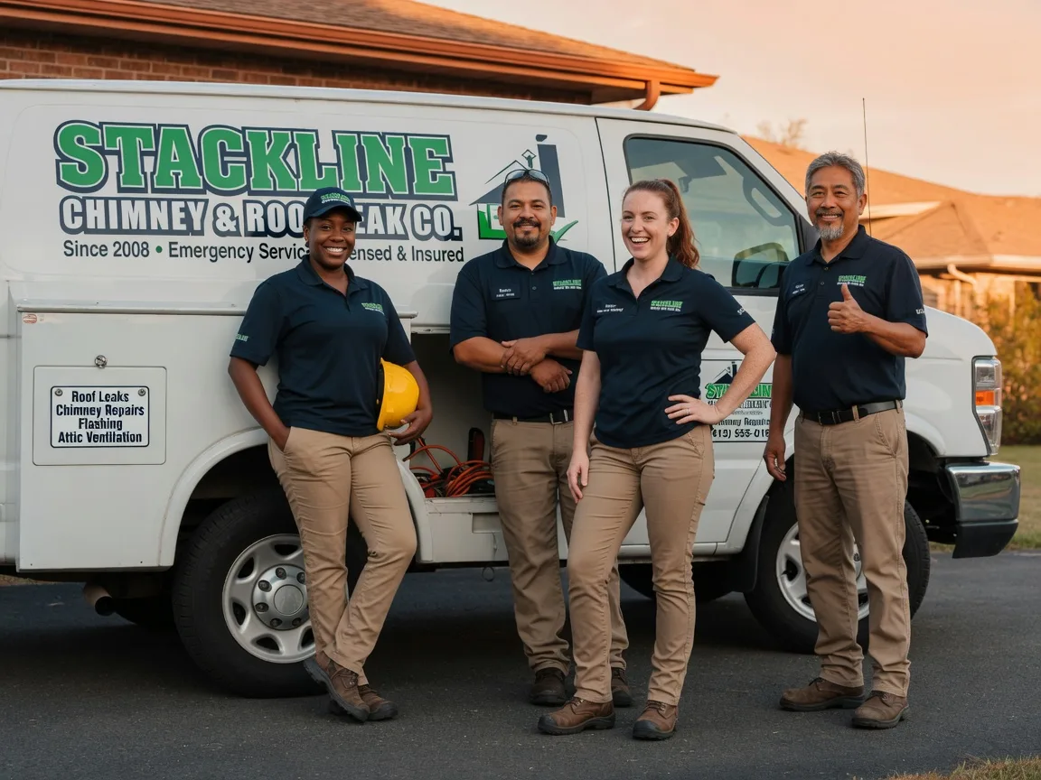 Chimney flashing repair company in Grove City, MN